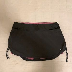 Black Nike Dri-Fit athletic skirt